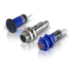 圆柱型S15系列产品是光电传感器的基本系列产品，提供对射、漫反射和镜反射式偏振光学功能，无灵敏度调整功能，还提供2米电缆或M12-4芯带插头电缆，短小塑料外壳仅40毫米，适用于各类空间有限的应用，具备IP69K机械防护等级。
