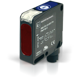 S60光电传感器系列产品使用标准的50x50x15毫米的紧凑外壳，提供最先进的全部光学功能。