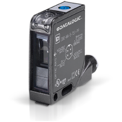 S90光电传感器系列产品使用41x49x15毫米的紧凑金属外壳，提供全部光学功能（包括激光光源）。